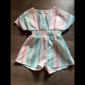 SHEIN | Short sleeve and shorts romper | Formal | Size 12-18 mos